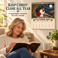 2027 Walking With Jesus Wall Calendar